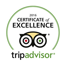 Tripadvisor-Certificate of Excellence 2016