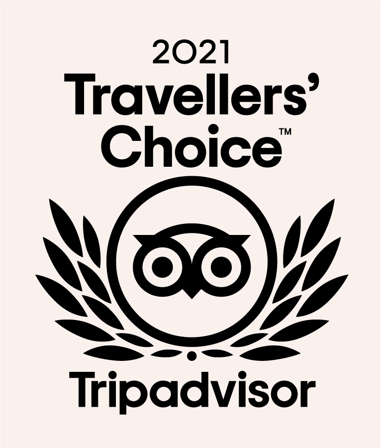 2021 Travellers’ Choice Award Winner TripAdvisor